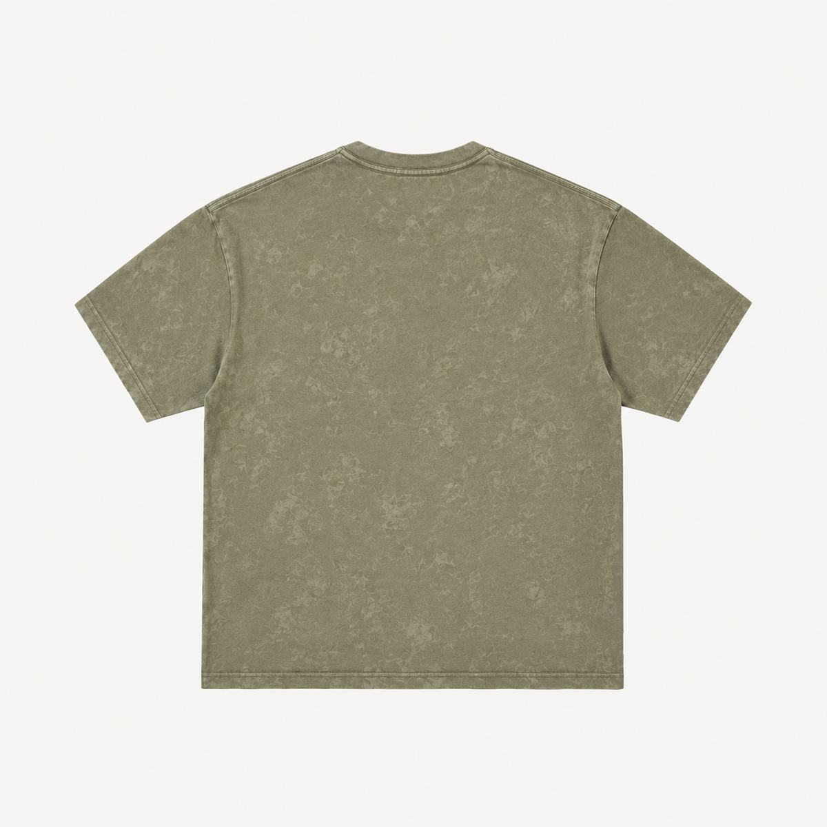 Light Olive Cloud Drop Shoulder Tee City Fashion