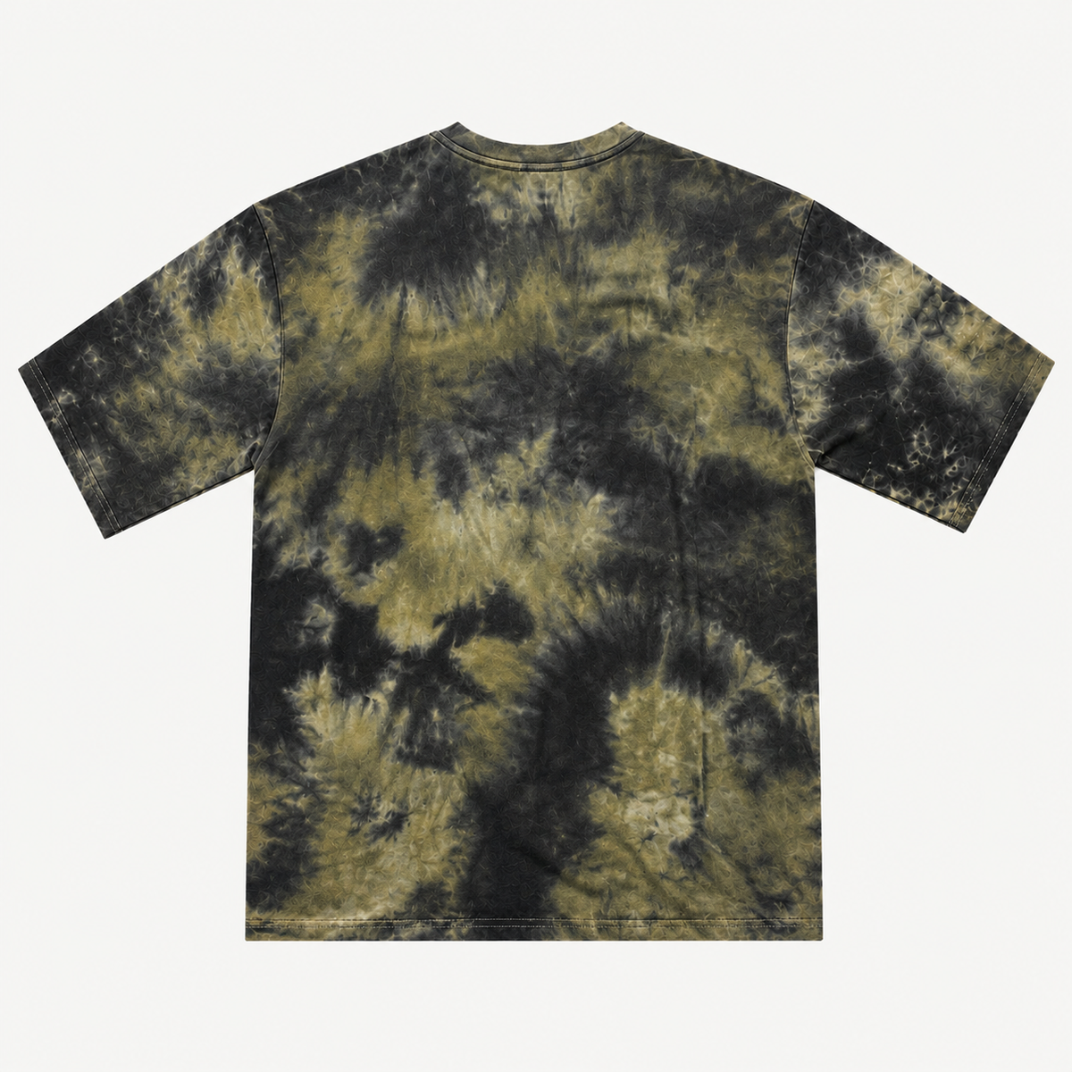 Olive Black Cloud Boxy Tee City Fashion