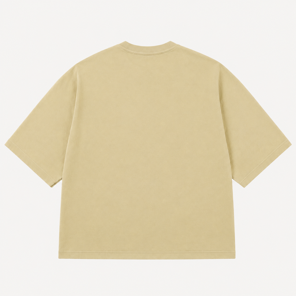 Imported Emblem Tee Cream City Fashion