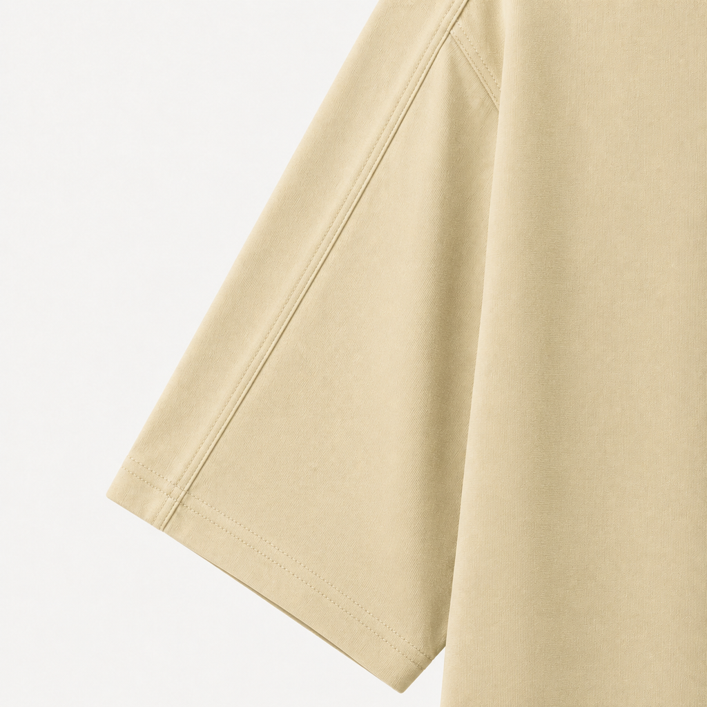 Imported Emblem Tee Cream City Fashion