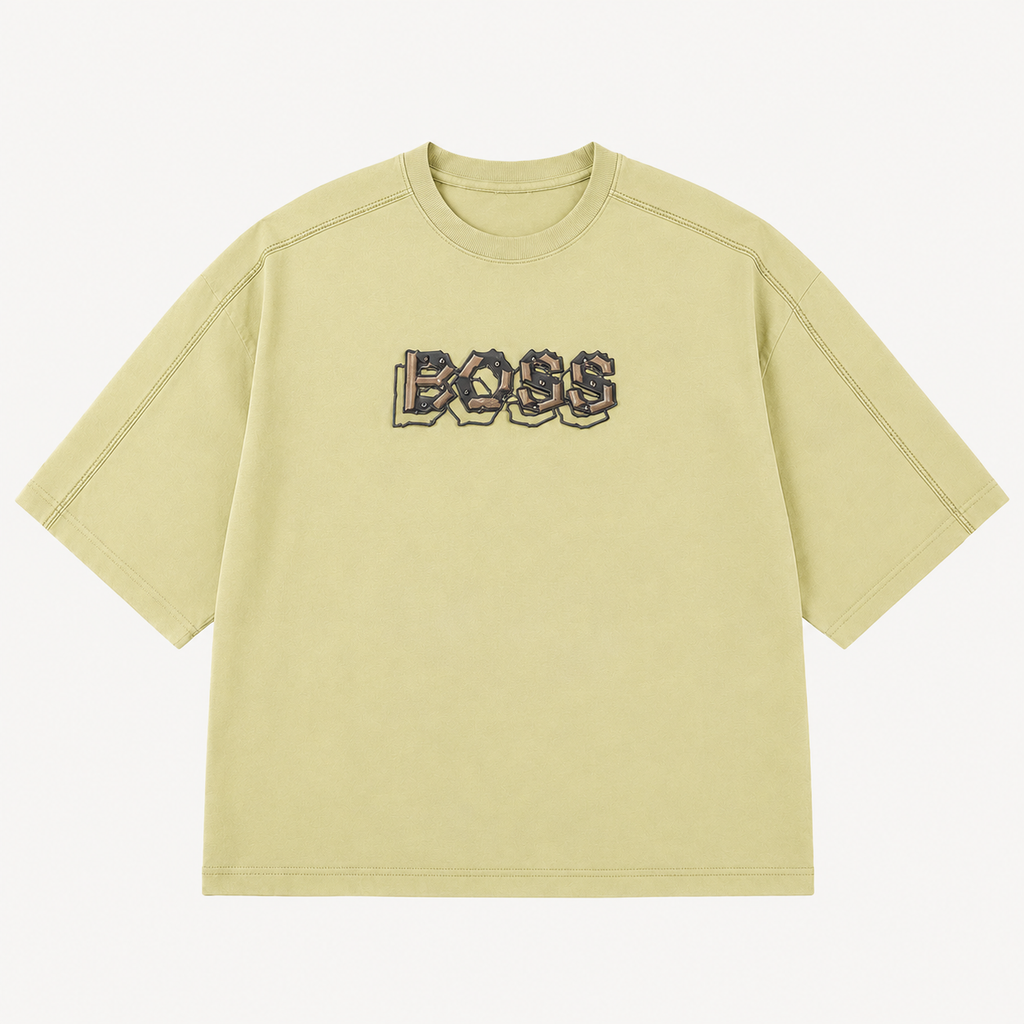 Imported Emblem Tee Pistachio Green City Fashion