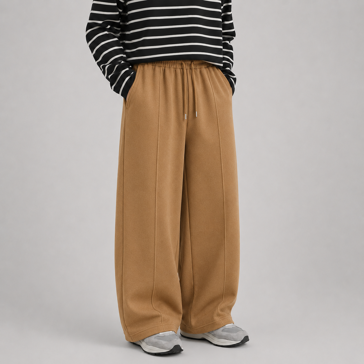 Wide-Leg Baggy Trouser