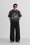 Acid Wash Boxy Tee City Fashion