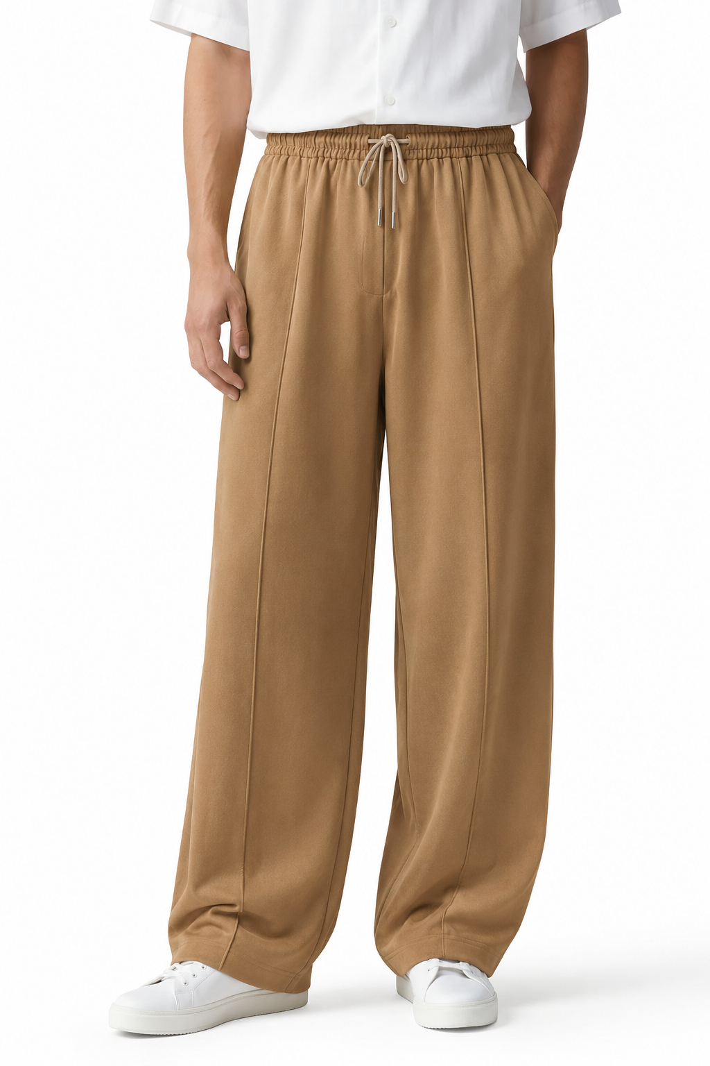Wide-Leg Baggy Trouser