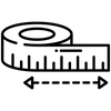 Size chart icon